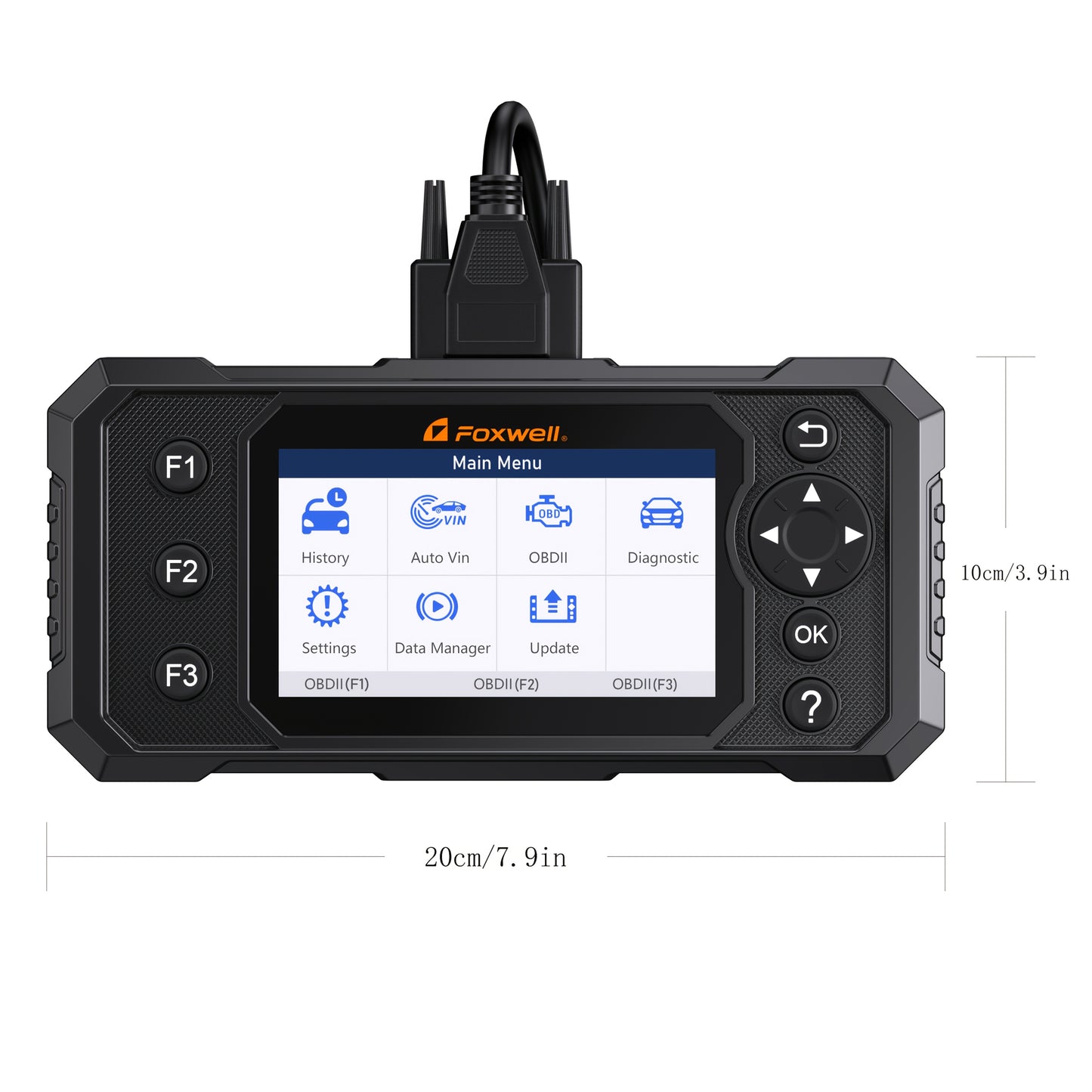 OBD2 Diagnosetool – Auto Scanner – Foutcode Lezer – Voertuigscanner – Diagnosescanner – Wi-Fi Verbinding – Olie Service Reset – ABS Ontluchten