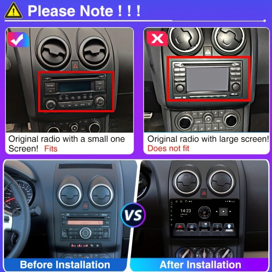 Multimediaspeler auto – Autostereo – Inbouwradio – Car radio – 2 DIN autoradio – 9-inch IPS touchscreen – 4GB RAM 64GB opslag