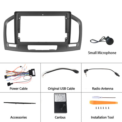 Android 15 Car Stereo – Auto Radio – Multimedia Speler – Navigatiesysteem – Dubbele Din – 9 Inch HD Touchscreen – Draadloze CarPlay & Android Auto – AHD Achteruitrijcamera & 4GB RAM/64GB Opslag