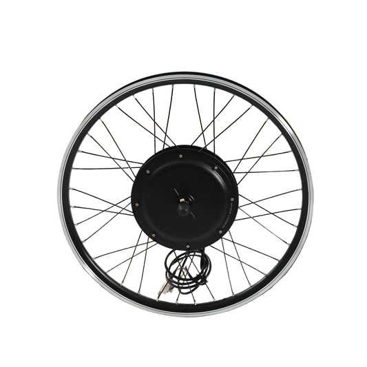 Fietswiel – Voorwiel – Stadsfiets Wiel – Elektrisch Wiel – Fiets Upgrade Kit – 26 Inch Aluminium Velg – 1000W Borstelloze Motor