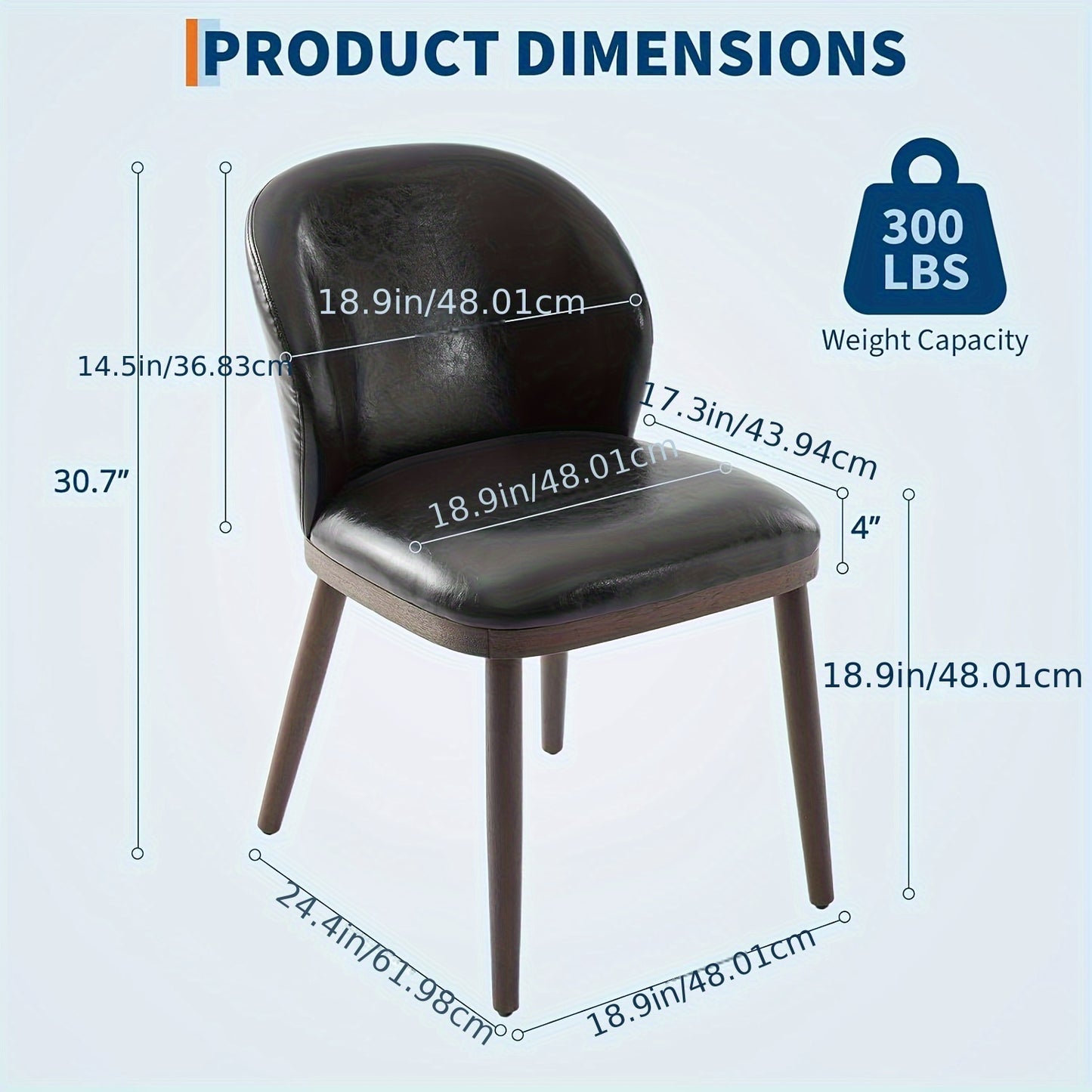 Eetkamerstoelen – Stoelen – Stoelset – Design Stoelen – Dining Chair Set – Scandinavisch Design – Ergonomische Rugleuning – Massief Beukenhout Pootsysteem