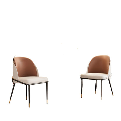 Eetkamerstoelen – Stoel – Dining Chair – Keukenstoel – Zithoekstoel – Set van 2 – Hoogwaardig Kunstleer – Memory Foam Zitting