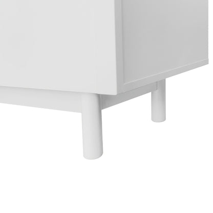 Modern White TV Cabinet, 175 X 38 X 56cm, Adjustable Shelves, Lightweight Low-profile TV Furniture, Luxury Style, Living Room Furniture, Tv Stand, Contemporary Furniture, Minimalist Style, Metal Construction, Highquality Mate
