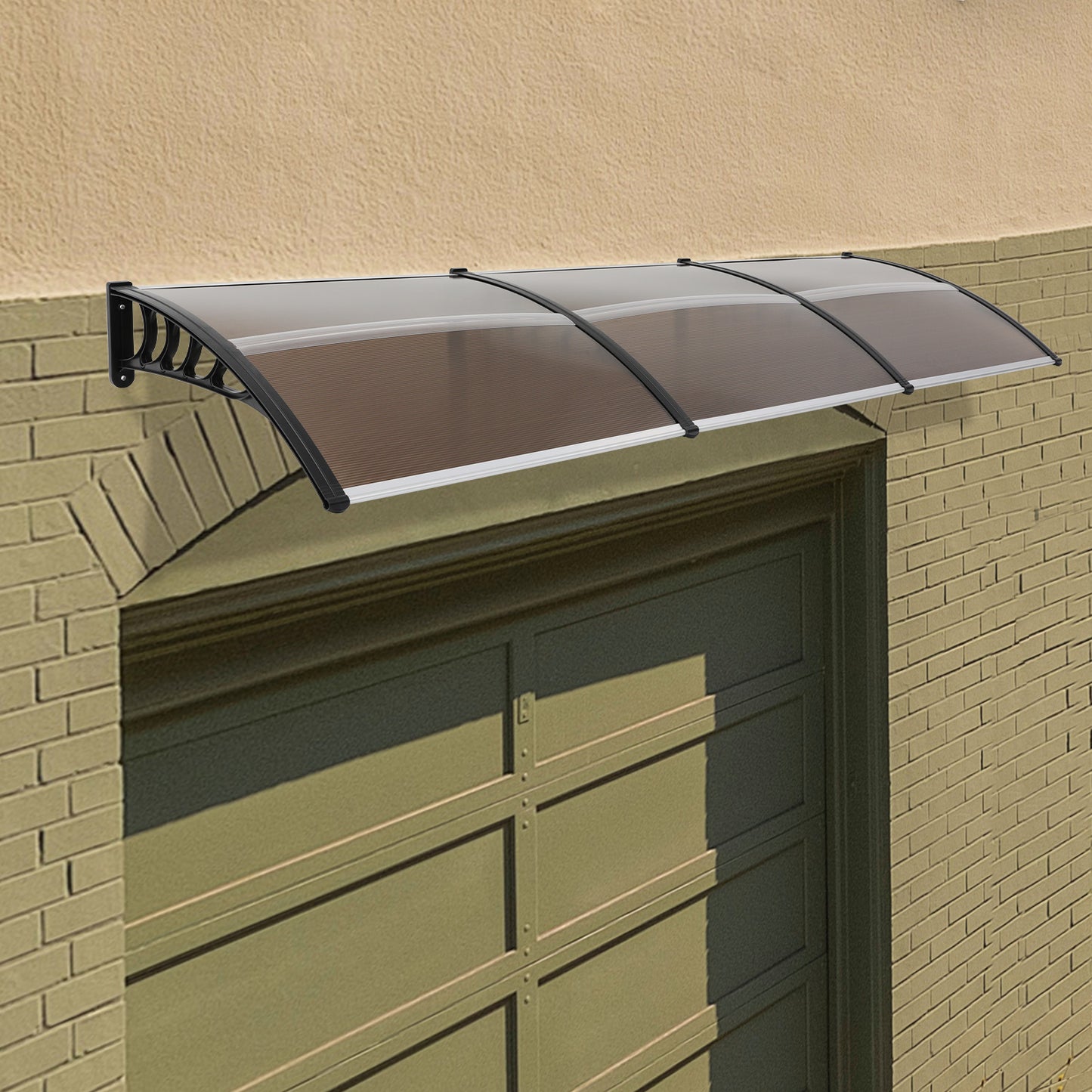 Zonnescherm – Buitenluifel – Raamluifel – Deurluifel – Terrasoverkapping – Weerbestendig Aluminium – 90x300 cm