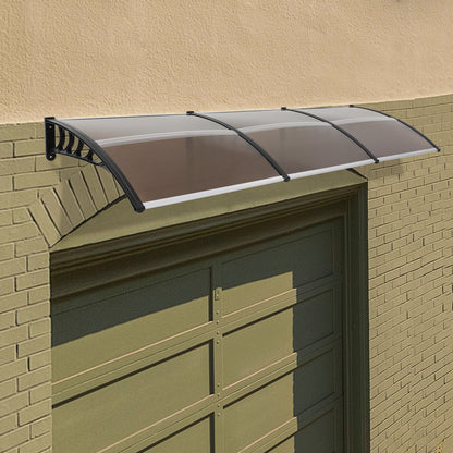 Zonnescherm – Buitenluifel – Raamluifel – Deurluifel – Terrasoverkapping – Weerbestendig Aluminium – 90x300 cm