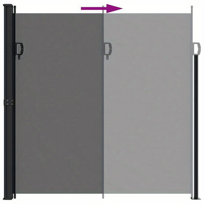 Verstelbaar Privacy Scherm – Windscherm - Tuinscherm – Balkonscherm – Zonnescherm – Afdekzeil – 200x600 Cm – Weerbestendig – 91-100% Schaduw