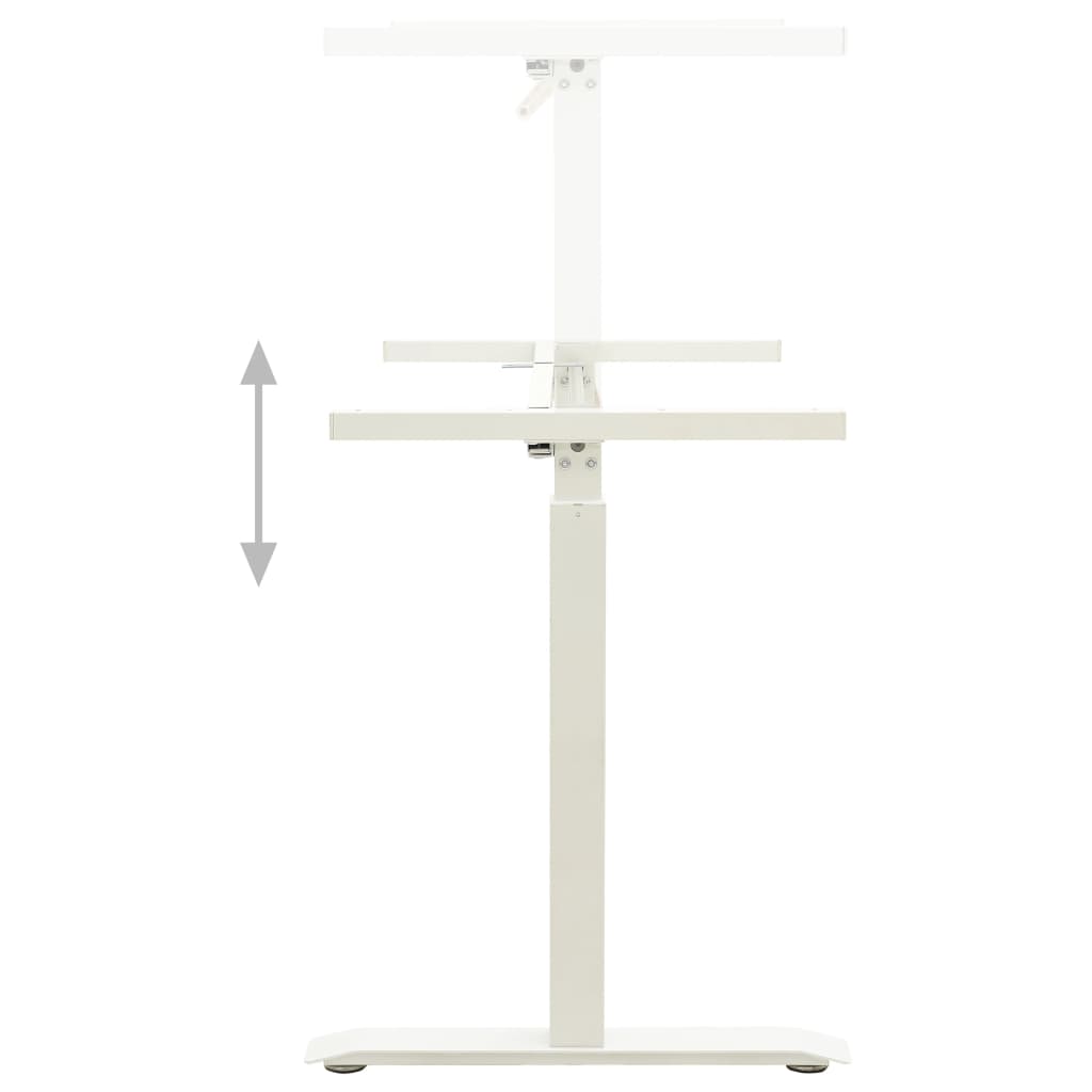 Zit-Sta Bureau Frame – Elektrisch Verstelbaar – Bureau Onderstel – Sta Bureau – Hoogte- En Breedte Verstelbaar – Poedergecoat Koolstofstaal – 71-113 cm Hoogte