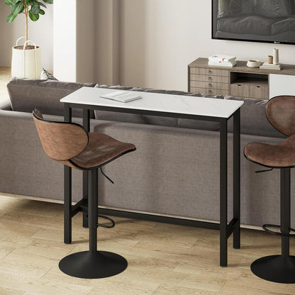 Bar furniture, perfect party/ reception furniture, suitable for restaurant, bar, living room, balcony, pub, cafe, Bar Table, Party Furniture, Classic Design, Stylish Furniture, Sturdy Base, Large Dining Table, Adjustable Tabl
