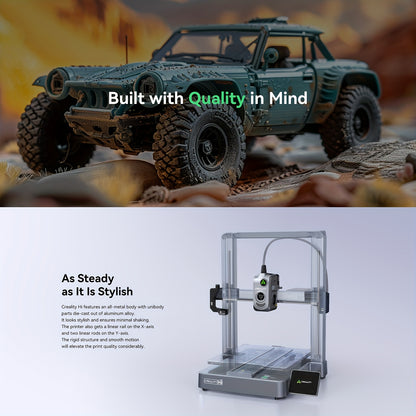 3D-printer – 3D Printer – 3D Printmachine – 3D Afdrukapparaat – Multi-Kleur 3D Printer – 16-Kleuren CFS-systeem – Supersnel 500mm/s Printen – Automatisch Nivelleren & Camera