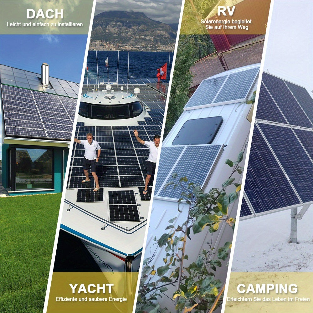 120W Zonnepaneel – Solar Paneel – Zonnecel – Off-Grid Paneel – Monokristallijn – Hoog Rendement – Weerbestendig Design