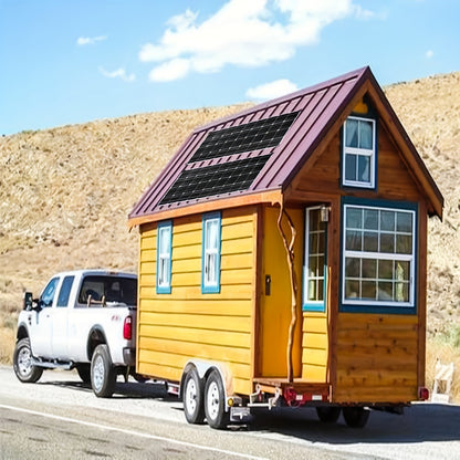 Zonnepanelen Set Camping – Zonne-Energiesysteem – Zonnepaneel Kit – Off-Grid Stroom – Camper Zonnepaneel Set – 400W Totaal Vermogen – 40A Mppt Laadregelaar Included
