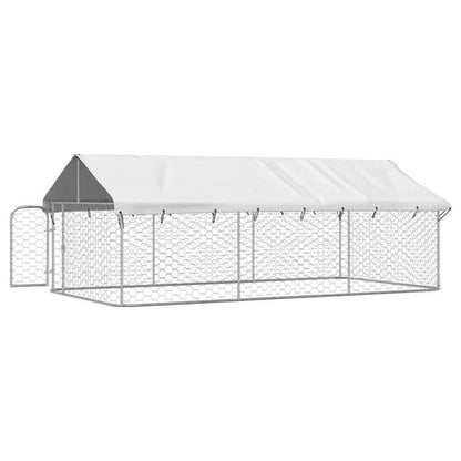 Hondenhok Groot – Buitenkennel – Hondenverblijf – Hondenren – Hondenhuis – Ruim Interieur – Weerbestendig PE-materiaal