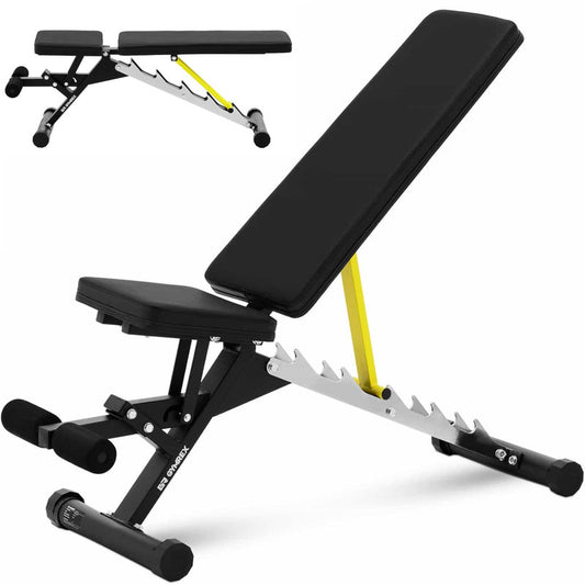 Bench Adjustable Sloping Training Bench 90-180 Degrees Up to 100 Kg