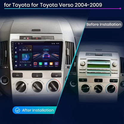 Multimedia Speler – Auto Radio – Navigatiesysteem – 2-DIN Systeem – Draadloze Car Play – Wi-Fi Connectiviteit – 9 Inch Touchscreen – Android Auto en CarPlay Ondersteuning