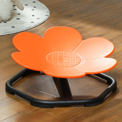 Draaistoel Kids – Sensorische Stoel – Balanceerstoel – Autisme Stoel – Kinderstoel Oranje – Ergonomisch Comfort – Beweging Bevordert Focus