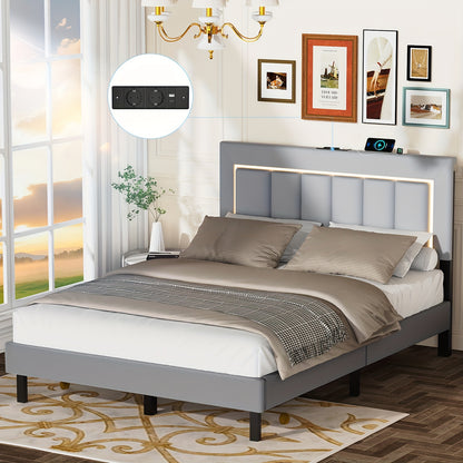 Gestoffeerd Bed C086 – 140x200 cm – Zacht Gewatteerd voor Comfort en Stijl