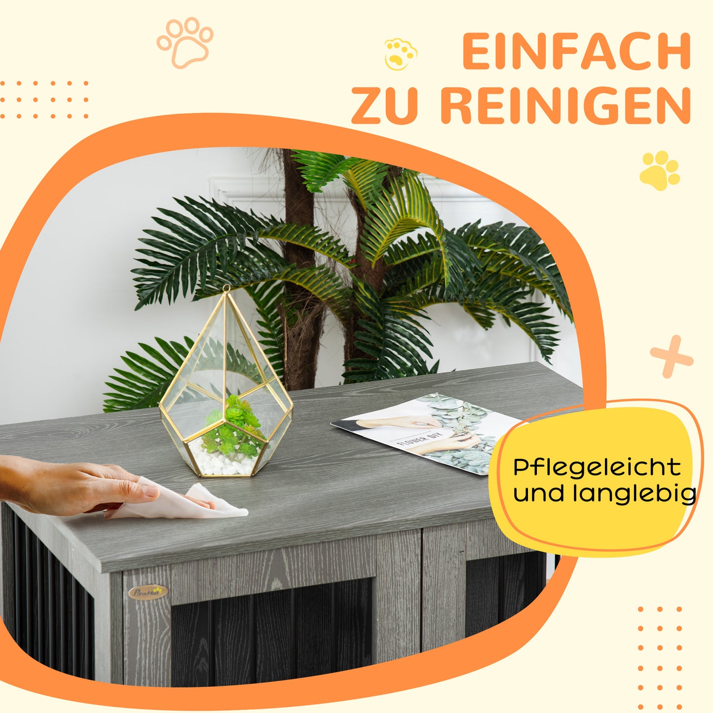 Hondenbench – Hondenkooi – Hondenkennel – Reismand – Dierenkooi – Met Magneetdeur – Verstelbare Voeten – 85x55x75 cm – Grijs