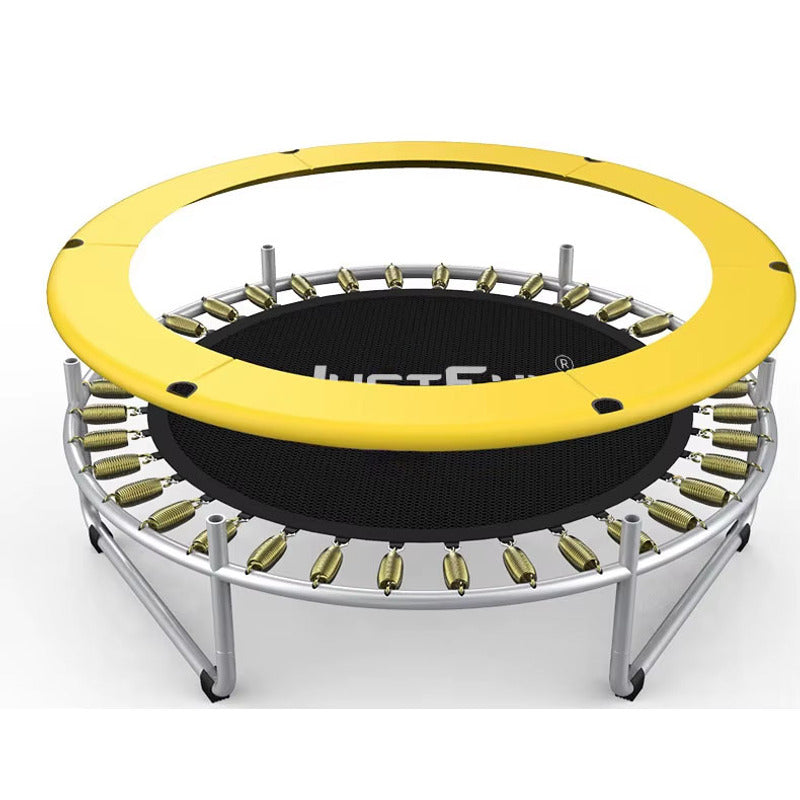 Trampoline – Springkussen – Buitenspeelgoed – Speeltoestel – Fitness trampoline – 152 cm Diameter – Stevig Beschermnet 100 cm Hoog