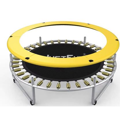 Trampoline – Springkussen – Buitenspeelgoed – Speeltoestel – Fitness trampoline – 152 cm Diameter – Stevig Beschermnet 100 cm Hoog