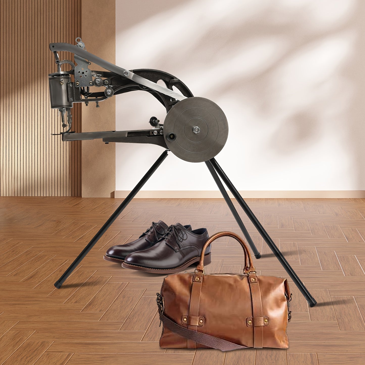 Naaimachine – Schoenreparatiemachine – Handnaaimachine – Reparatiemachine – Cobbler Machine – Handmatig Zonder Elektriciteit – Stevig IJzeren Materiaal