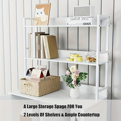 132.08cm Large Hidden Cat Litter Box Enclosure with 2 Doors - Wooden Cat House with Scratch Pad, Multi-Functional Storage Cabinet & Display Shelves, Space-Saving Indoor Cat Furniture for Climbing, Resting & Play, Modern Pet F
