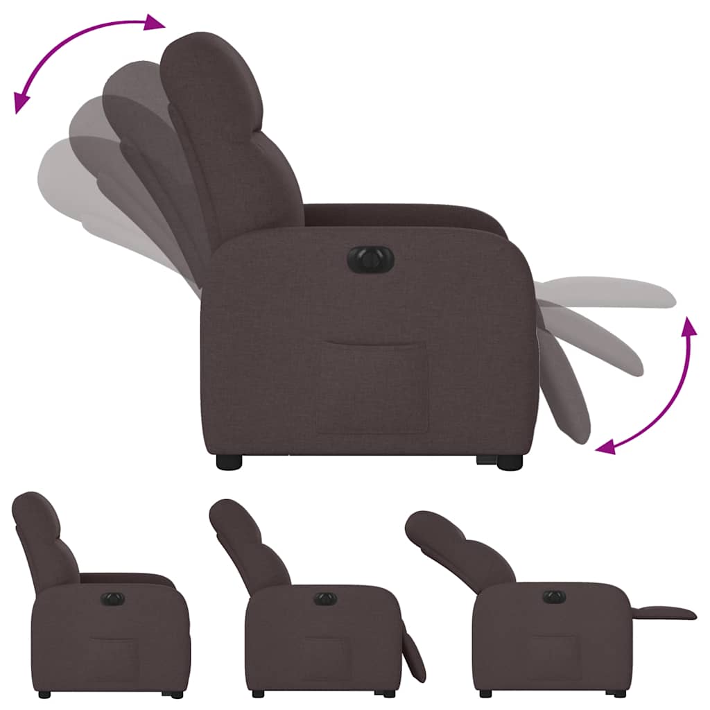 Bureaustoel Elektrisch Verstelbaar – Elektrische Stoel – Relaxfauteuil – Liftstoel – Verstelbare Lounge Stoel – Elektrische Liftfunctie – Verstelbare Rugleuning en Voetensteun