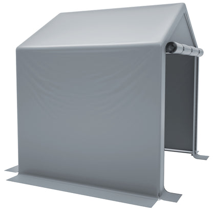 Tuinhuisje – Gereedschapsschuur – Tuinschuur – Fietsenstalling – Buitenberging – Ruim 190x170x200 cm – Robuust Gegalvaniseerd Stalen Frame