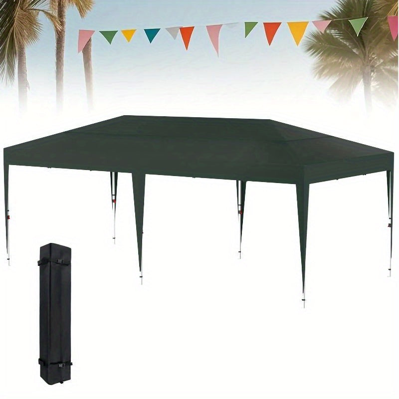 Partytent – Vouwtent – Tuinpaviljoen – Feesttent – Tuintent – 3x6 Meter – Verstelbare Hoogte – Waterdicht Oxford Polyester
