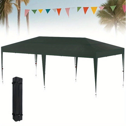 Partytent – Vouwtent – Tuinpaviljoen – Feesttent – Tuintent – 3x6 Meter – Verstelbare Hoogte – Waterdicht Oxford Polyester