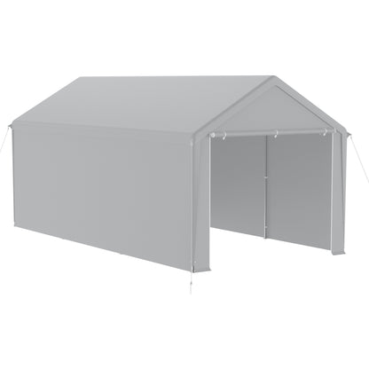 Partytent – Tuinpaviljoen – Opvouwbare Tent – Garage Tent – Overkapping – UV-Bescherming – 3x6 Meter – Met Metalen Frame en Zijwanden met Ventilatie