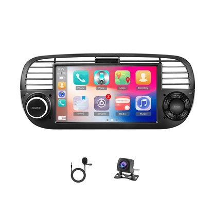 Autoradio – Autoradiosysteem – Autostereo – Auto Multimedia – In-Dash Radio – 7 Inch HD Touchscreen – Draadloos CarPlay & Android Auto – GPS Navigatie – WiFi Connectiviteit