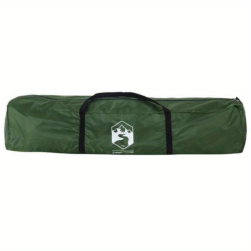 4-Persoons Tent – Familie Tent – Kampeertent – Outdoor Tent – Groene Tent – Quick-Open Systeem – Weerbestendig Polyester