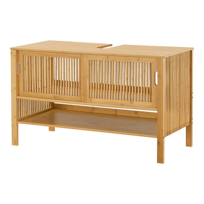 Onderkastje badkamer – wastafelmeubel – kommenkast – badkamerkastje – badkamermeubel – compact design – duurzaam hout – 60x100x45 cm