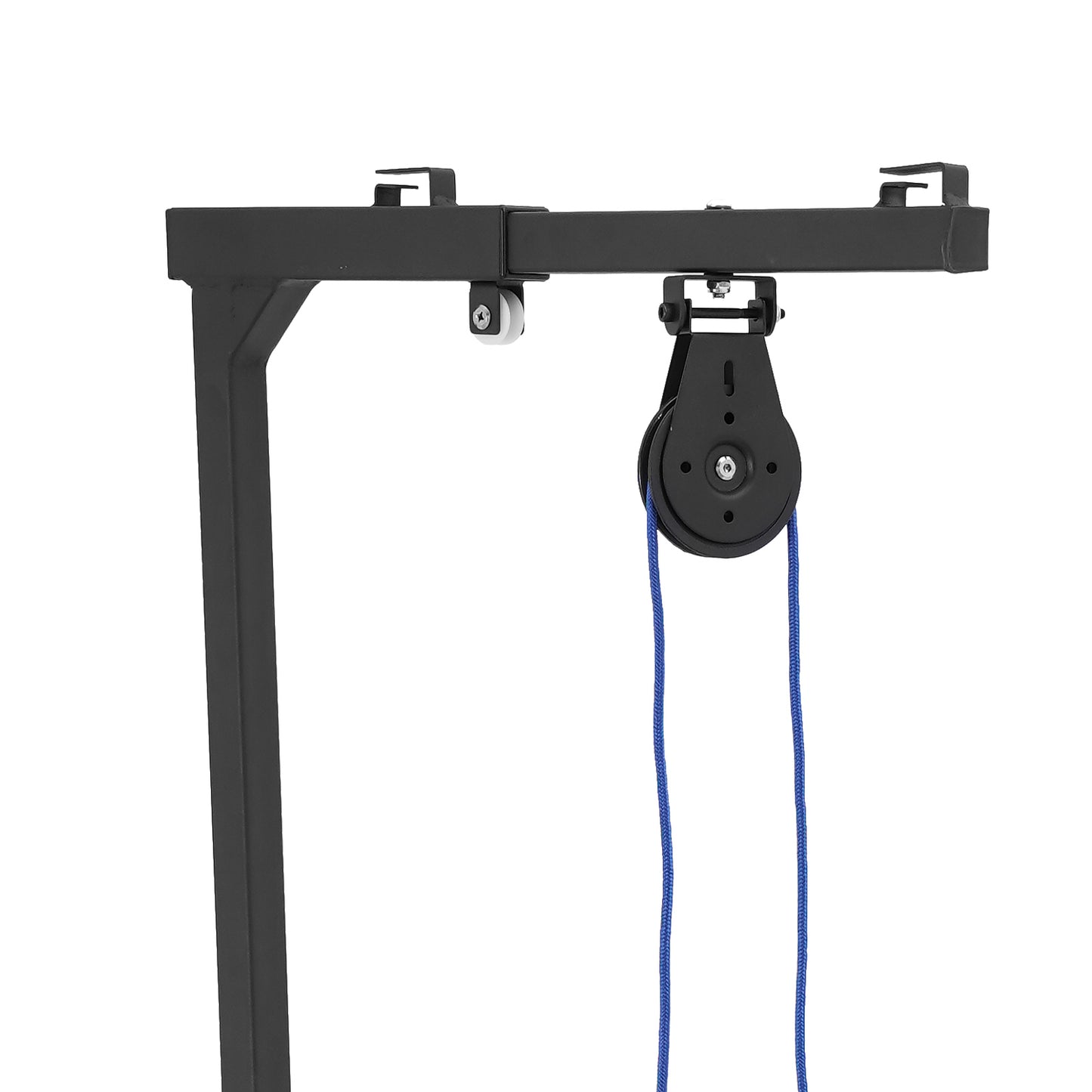 Steunbeugel Staande Hulp – Staande Steun – Opstaan Beugel – Verstelbare Handgreep – Mobiliteitshulp Zwart – Verstelbaar 130-175 cm – Stabiel Stalen Frame