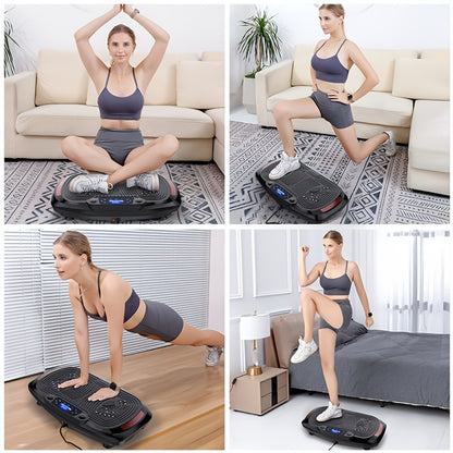Vibratieplaat – Trilplaat – Fitnessboard – Powerplate – Vibraplate – 120 Niveaus Touchbediening – Stille Motor – Max Belastbaarheid 200 kg – ABS Behuizing