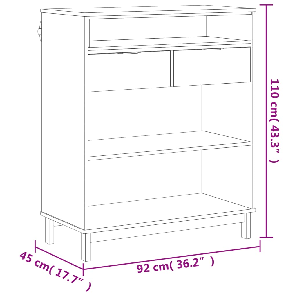 XL Bartafel – Bartafel Massief Hout – Bar Tafel – Hoge Tafel – Keukentafel – Bruin – Ruime Werkplek – Duurzaam Massief Hout