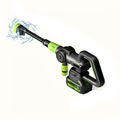Hogedrukreiniger – Hogedrukspuit – Autoreiniger – Draadloze Spuit – Terrasreiniger – 1200W Brushless Motor – 6-in-1 Multifunctionele Sproeikop – Met 2 Accu’s