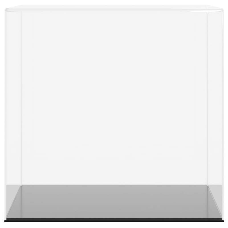 Vitrinekast – Displaybox – Opbergkast – Showkast – Acrylkast – Transparant – Kristalhelder Acryl – 40x36x35 cm