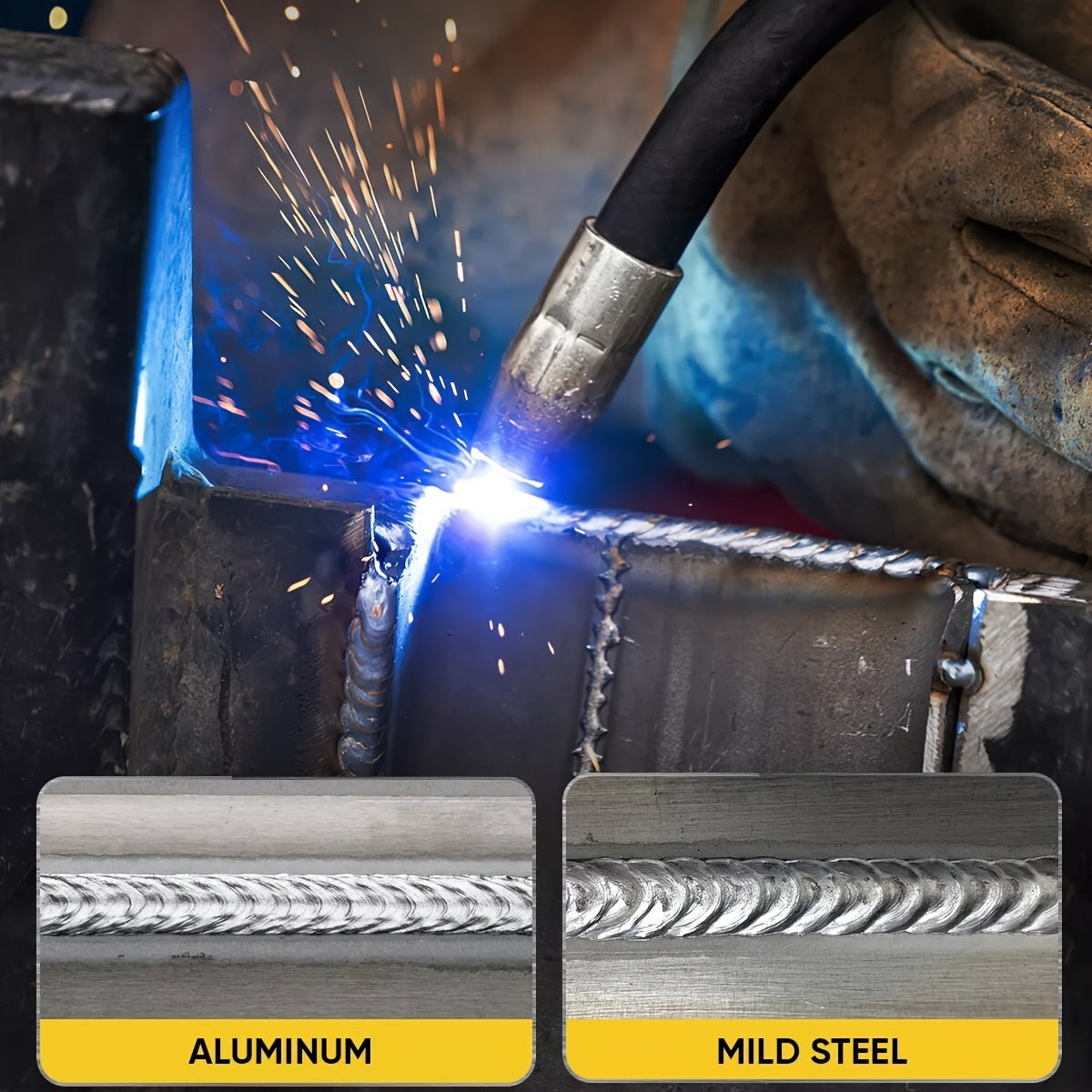 Lasapparaat – Lasmachine – MIG Lasmachine – MMA Lasapparaat – TIG Lasmachine – Multifunctioneel 5-in-1 – 250 Ampère Lasstroom – Metalen Behuizing
