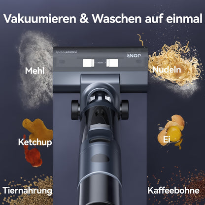 Natale Nat Potential Vacuüm – Stofzuiger – Zuigmachine – Schoonmaker – Vloerreiniger – Zelfreinigend Met Warm Water En Luchtdroogfunctie – Dubbele Randreiniging Met LED Display