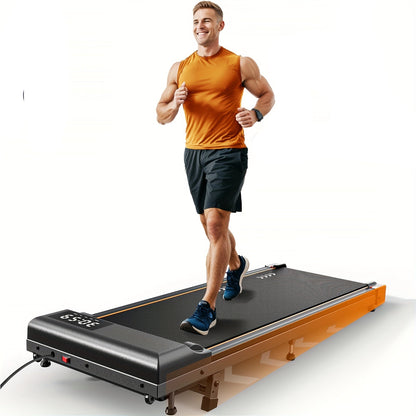 Loopband Bureau – Treadmill Desk – Wandelband – Workdesk Loopband – Loopband Thuiswerk – Verstelbare Hellingshoek – Stil en Compact – Zwart Tungsten Staal
