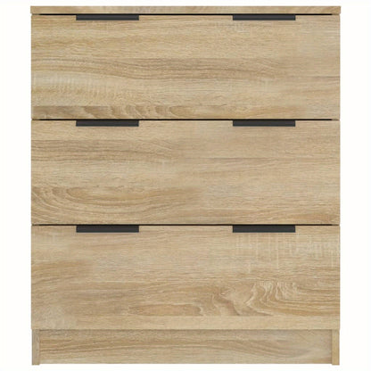 Dressoir – Kast – Sideboard – Opbergmeubel – Commodes – Houtlook Sonoma Oak – 3 Laden – Zonder Elektriciteit