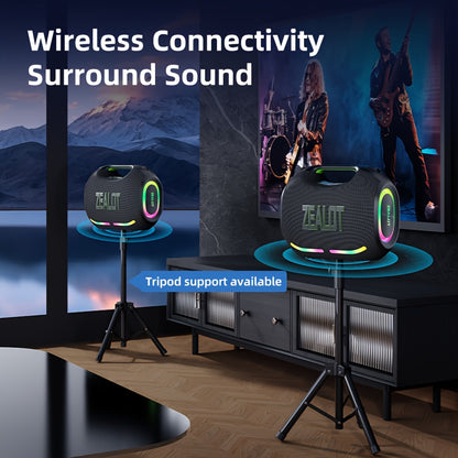 Draadloze Speaker – Bluetooth Speaker – Portable Speaker – Outdoor Speaker – RGB Speaker – 24000mAh Accu – 4 Speakers Voor Krachtig Geluid