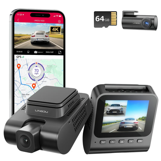 Dashcam – Auto Camera – Video Recorder – Autocamera – Voertuig Camera – Full HD 1080p – Wifi Connectie – Zwart