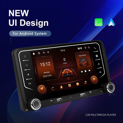 Autoradio – Auto Radio – Multimedia Speler – GPS Navigatie – DAB+ Radio – 7 inch Touchscreen – Draadloze CarPlay & Android Auto