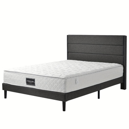 Matras – Pocketveringmatras – Veermatras – Tweepersoonsmatras – Koudschuimmatras – 160x200 cm – Gevoerde Polyester Tijk – 25 cm Hoogte