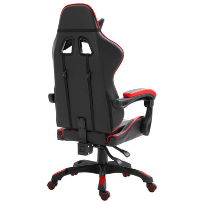 Gamingstoel – Gamestoel – Gaming Chair – Game Stoel – Bureaustoel – Ergonomisch – Hoog Verstelbaar – 360° Draaibaar – Rood