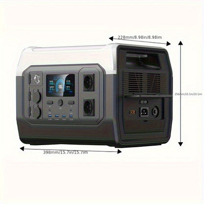Powerstation – Noodstroomvoorziening – Draagbare Generator – Camping Accu – Power Bank – 1800W Inverter – 1024Wh LiFePO4 Batterij