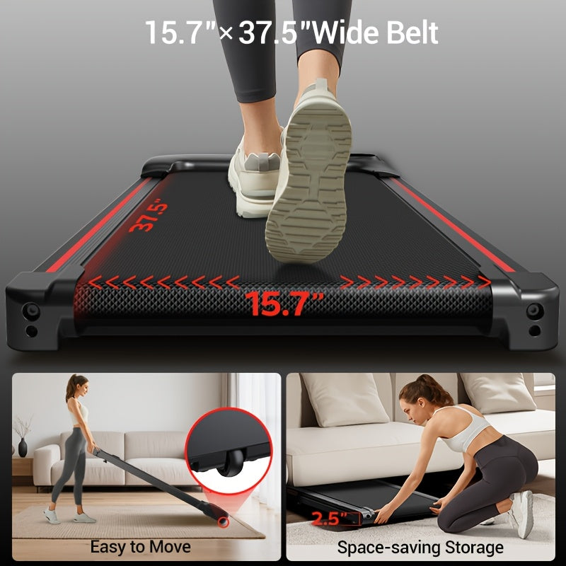 Wandelloper – Loopband – Loopmachine – Hometrainer – Treadmill – Draagbaar & Compact – Stil Met 5% Hellingsfunctie