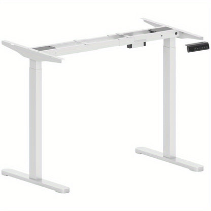 Verstelbaar Zit-Sta Bureau – Hoogteverstelbaar Bureau – Sta Bureau – Zitbureau – Elektrisch Bureau – Geheugenfunctie – Robuust Stalen Frame